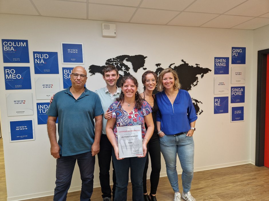 L&L Products Europe Receives Toyota Motor Europe (TME) Award