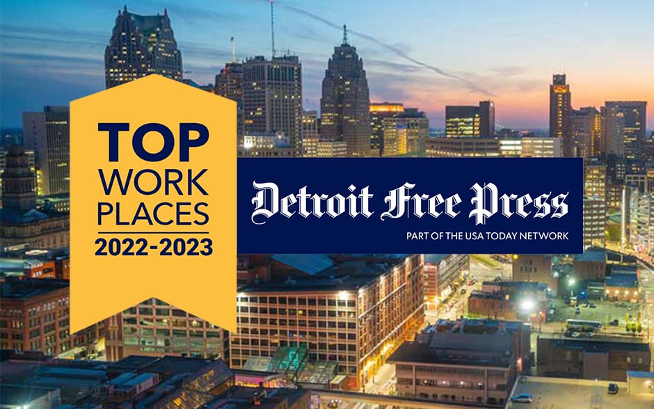 L&L Products wurde von Detroit Free Press Top Workplaces zum zweiten Mal in Folge als „Top Workplace 2023“ ausgezeichnet.