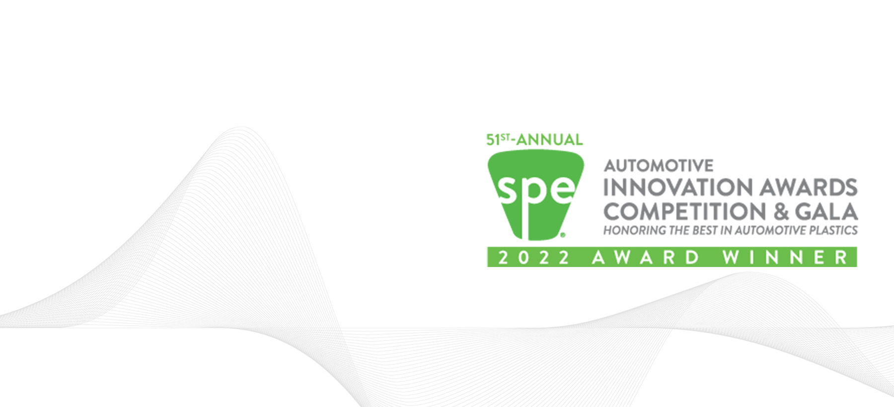 Vítěz ceny SPE Automotive Innovation Award za design opěradla sedadla