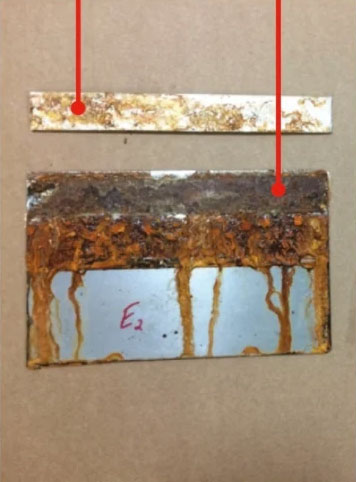 Corrosion without Tri-Seal