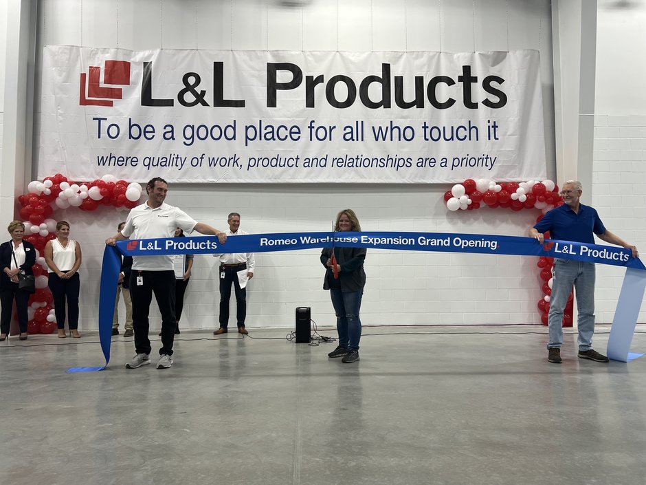 csm_ribbon_cutting_29dbc8cdc5 L&L Products Announces Grand Opening of Building Expansion