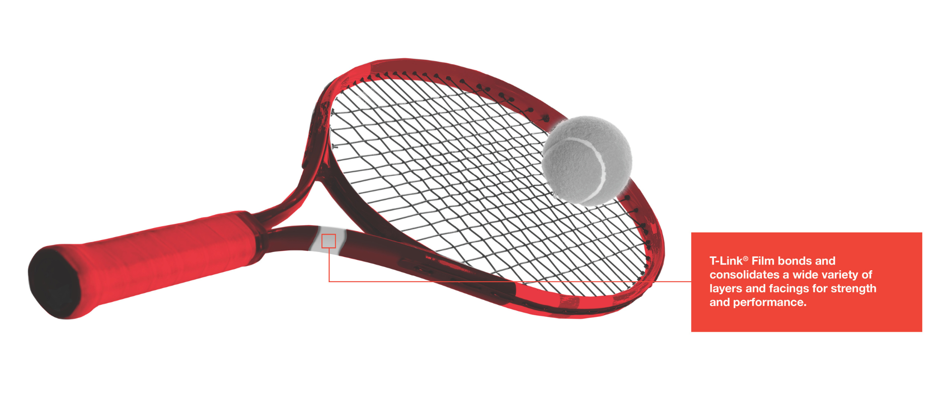 Racket made with T-Link